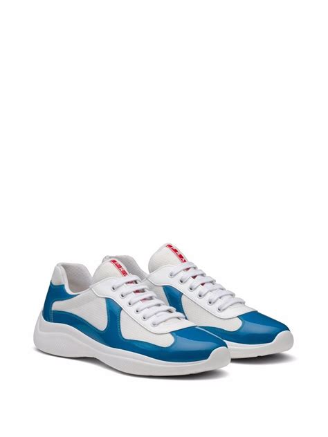 light blue prada sneakers|Prada shoes sneakers.